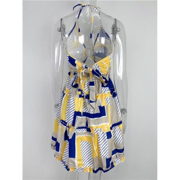 Full Size Cutout Halter Neck Cami Dress Plus Size - Picture 11 of 14